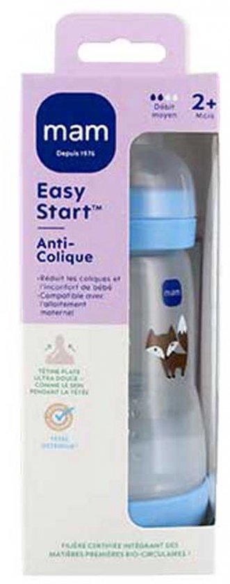 MAM Anti-Colic Easy Start 260 ml Speenstroom 2