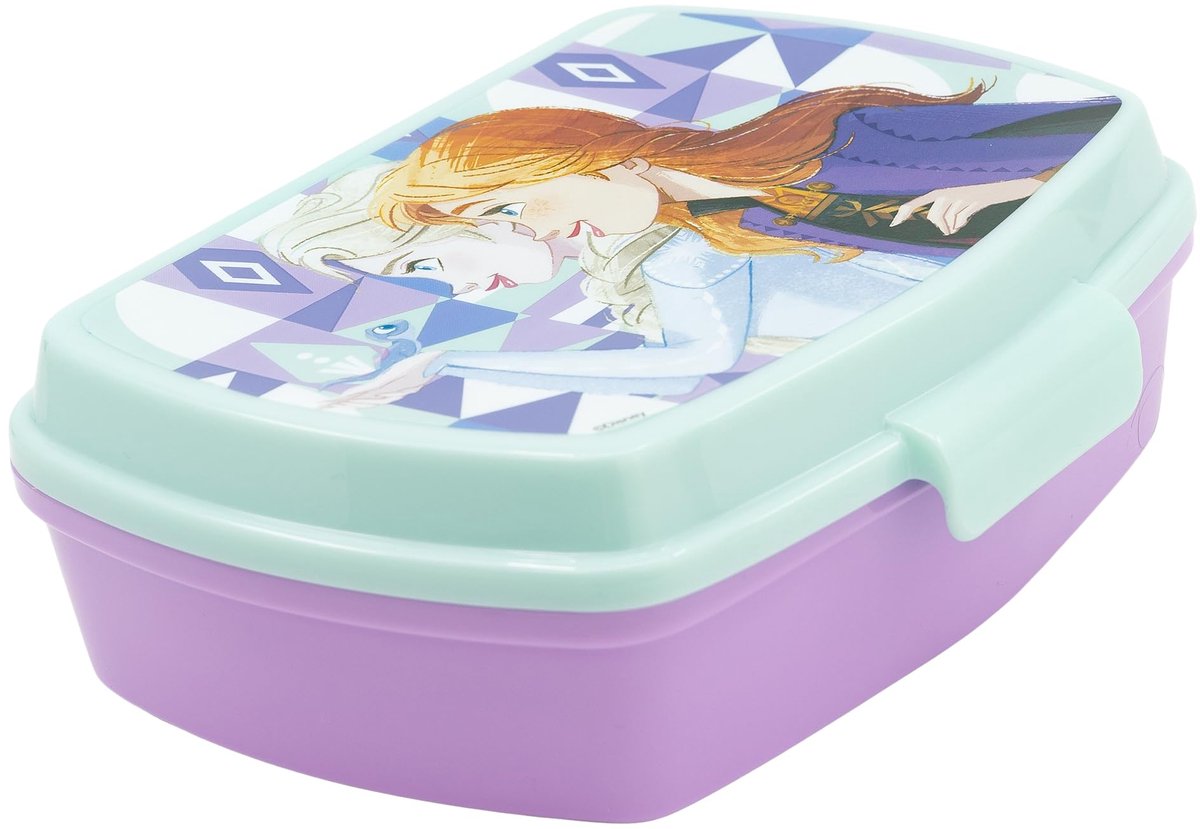 Broodtrommel kinderen 1333ml - Rechthoekige lunchbox - Plastic BPA-vrij - Ideaal voor school en uitjes - ShopVlot