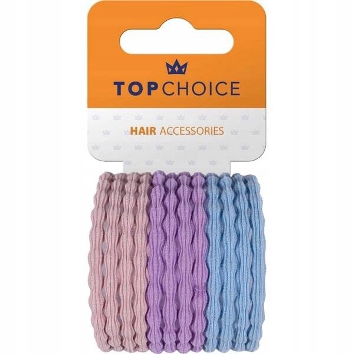 Top Choice Haarbandjes 12 stuks - Elastische Haarelastiekjes