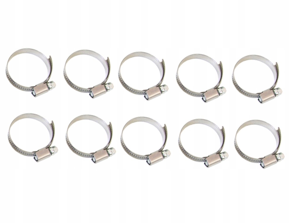 Roestvrijstalen Slangklemmen 25-38mm (10 stuks)