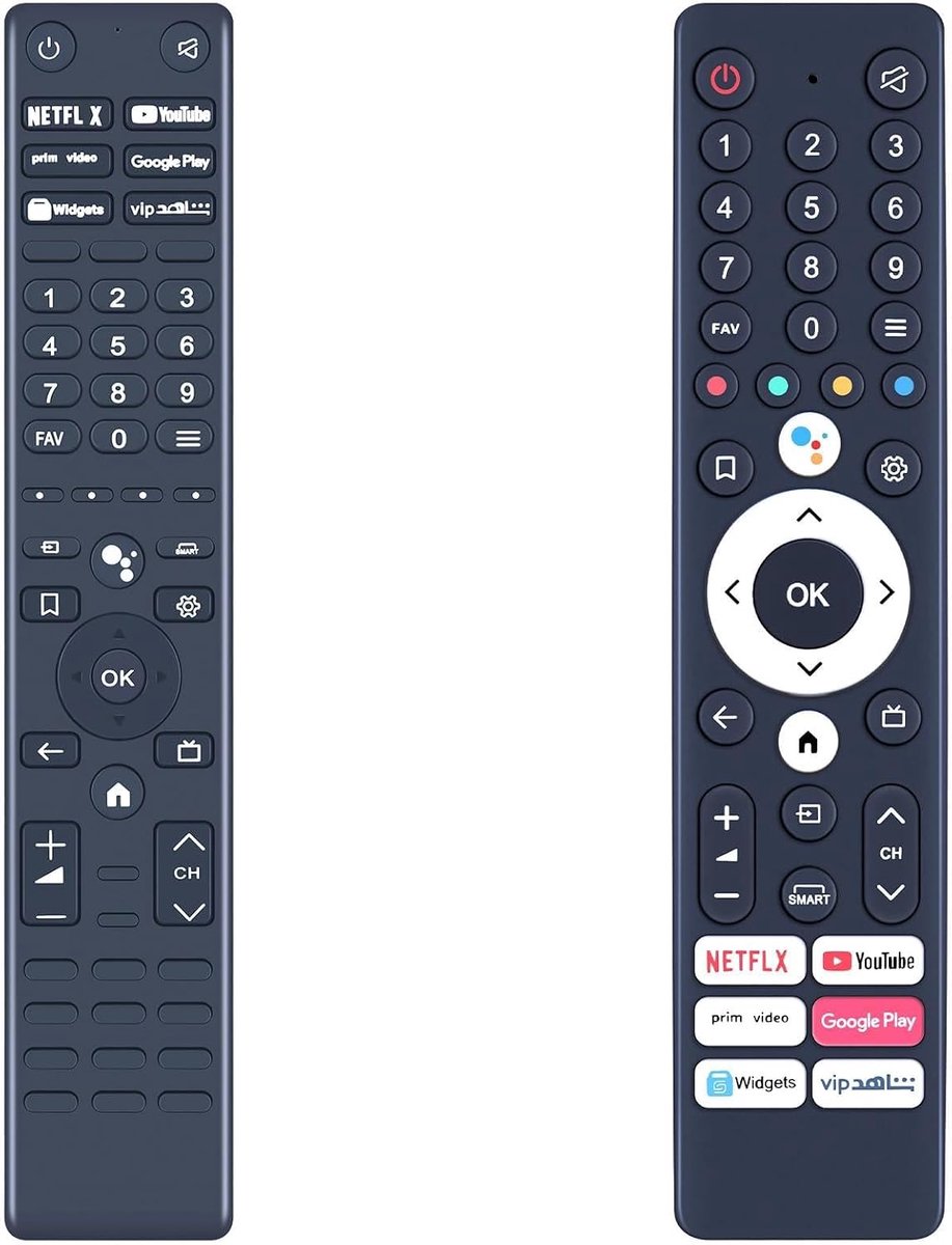 Vervangende afstandsbediening IR - voor Cecotec Smart TV A A3-serie - geen programmering nodig - eenvoudig in gebruik - ShopVlot