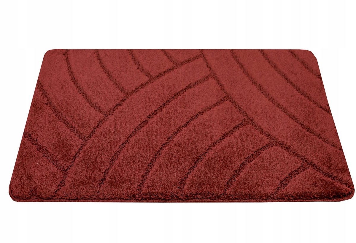 Badkamermat Sjerp Karmijn Rood Antislip 50x80 cm