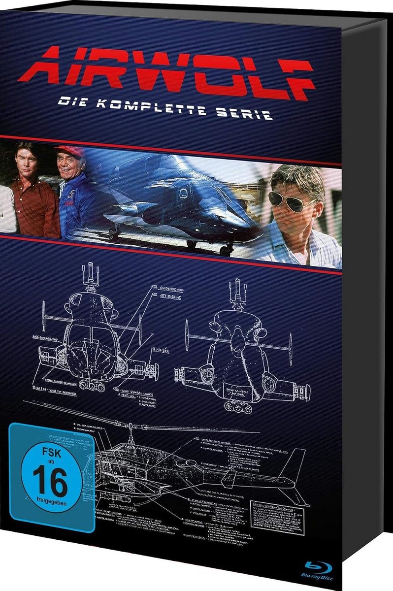 Airwolf: de complete serie - 2e druk - actievol - geniet van spannende avonturen - ShopVlot