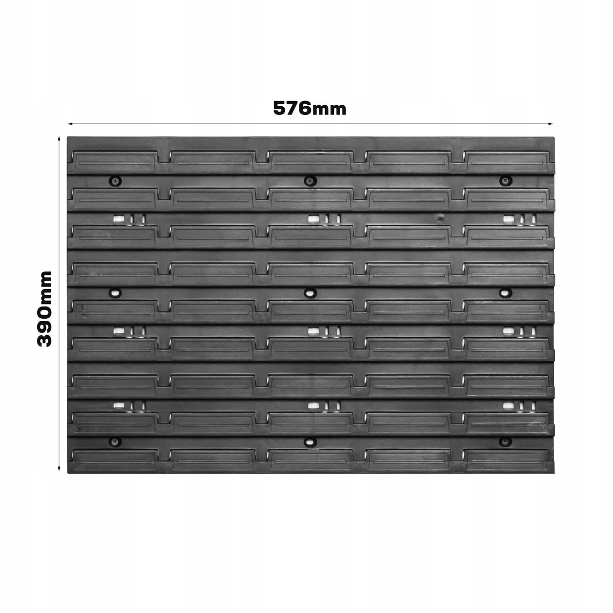 Gereedschapswand 58x39cm met 30 Bakjes - Garage & Werkplaats Organizer