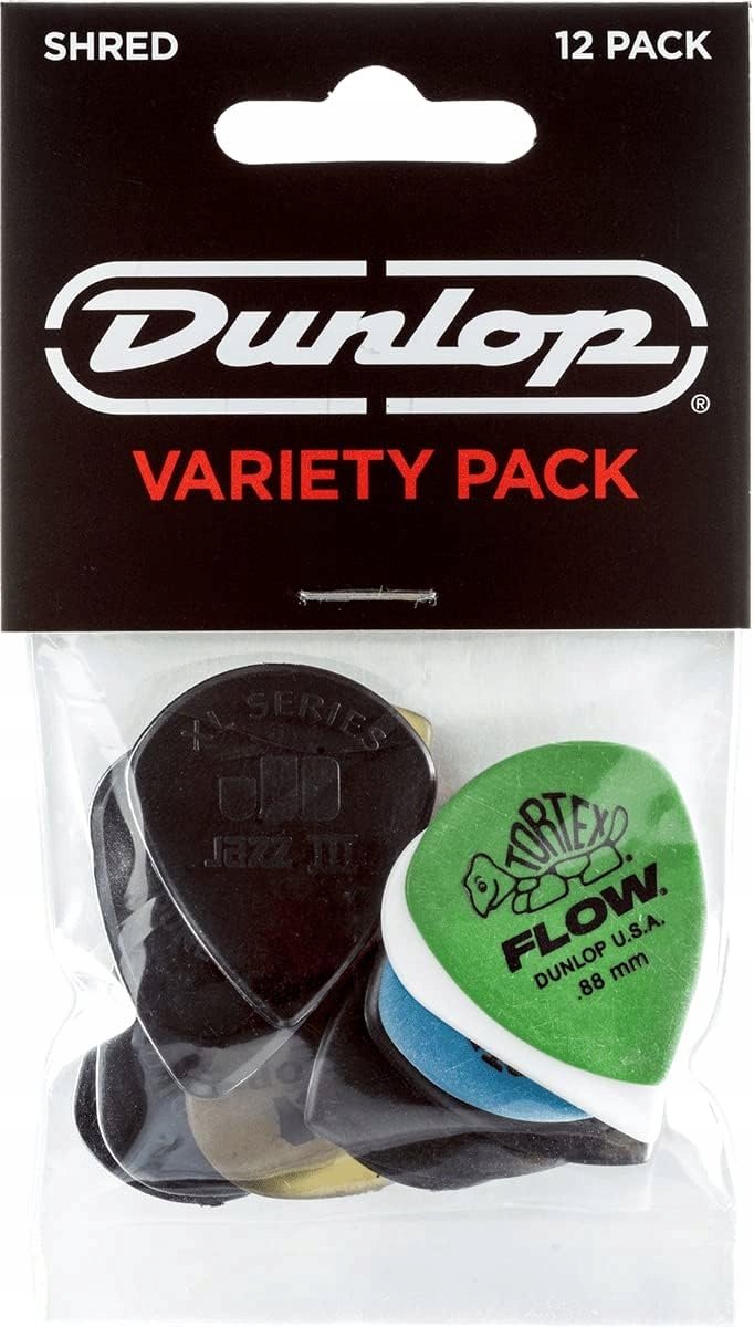 Gitaar Plectrums Set - 12 Stuks, Diverse Diktes, Hoge Kwaliteit