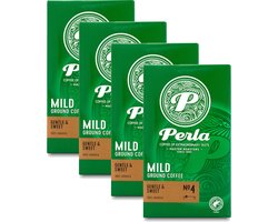 Perla Mild - Multipack - Gemalen Koffie - 1000g (4x250g)