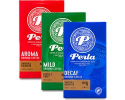 Perla Decaf Mild Aroma - Proefpakket - 750g (3x250g)
