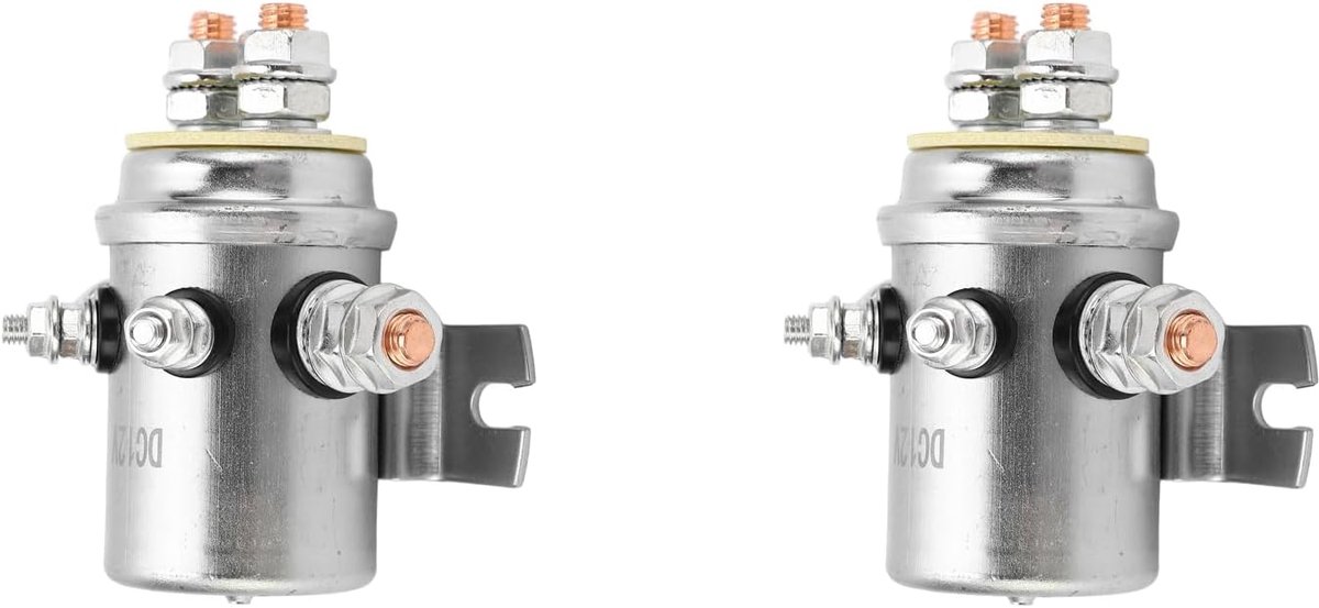 2pcs DC12V Wind Relay 600A Starter Relay Waterproof Accessories for Offroad ATV Electric Wind Relay - ShopVlot
