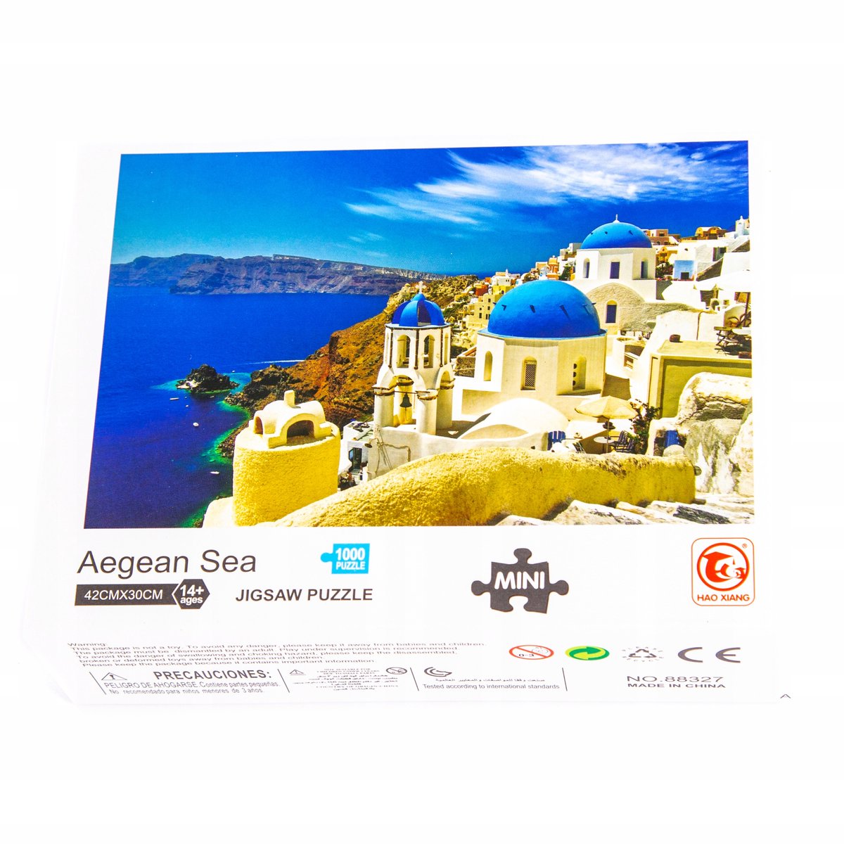 Minipuzzel Santorini Griekenland 1000 stukjes