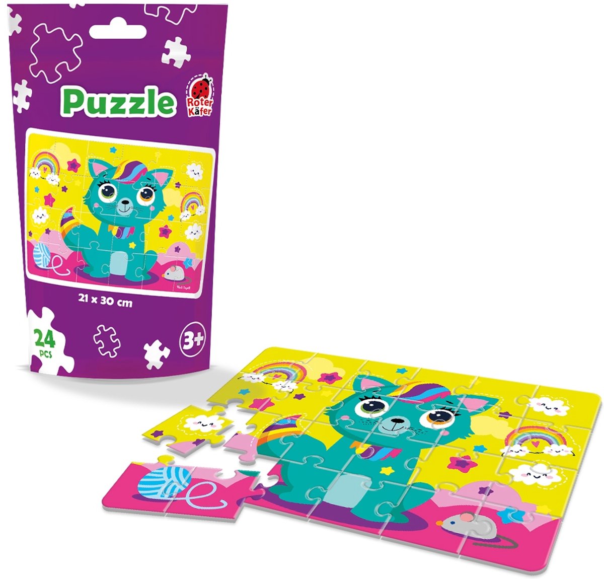 Roter Kafer Puzzel 24 Stuks - Sprookjeskat voor Kinderen