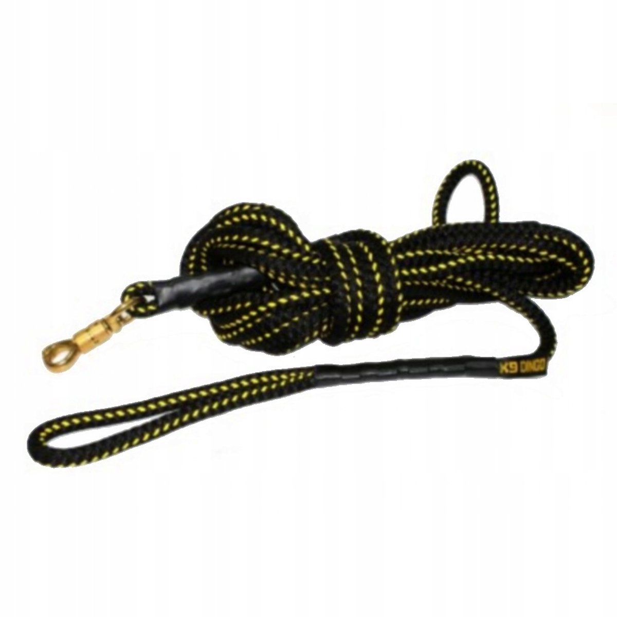 Dingo Gear Trainingslijn 10m - 14mm Dik, Zwart/Geel