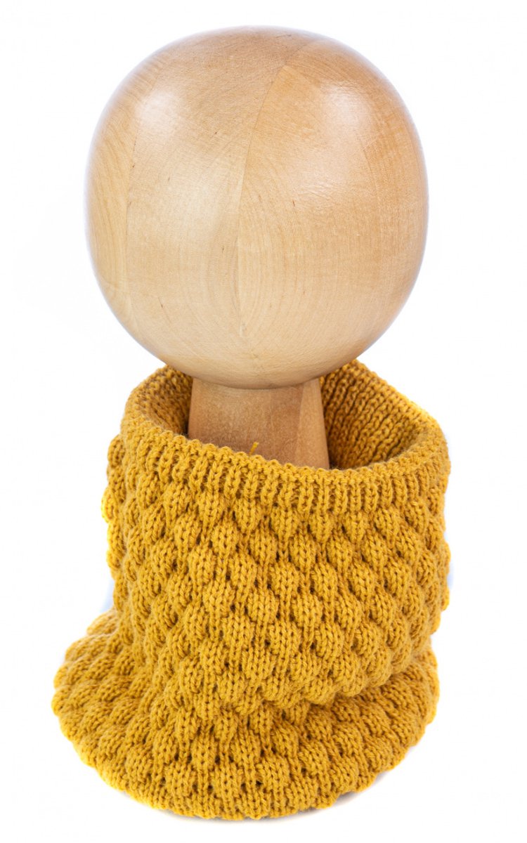 Kinder Sjaal Kol Hittebestendig Unisex Baby Peuter Acryl Geel