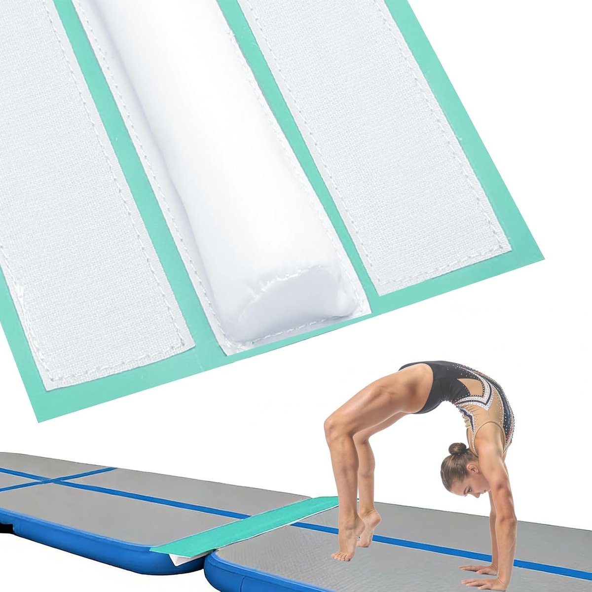 1 meter Air Track verbindingsband connector tape voor opblaasbare tumbling gymnastiek/yoga/camping - ShopVlot