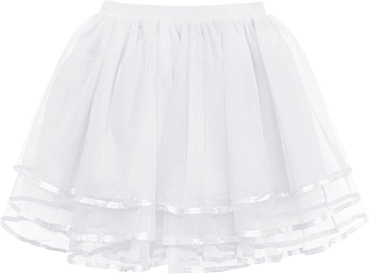 Wikoan Women's Soft Underskirt, Volume Skirt, Lace Petticoat, Dance Skirt for Parties - ShopVlot