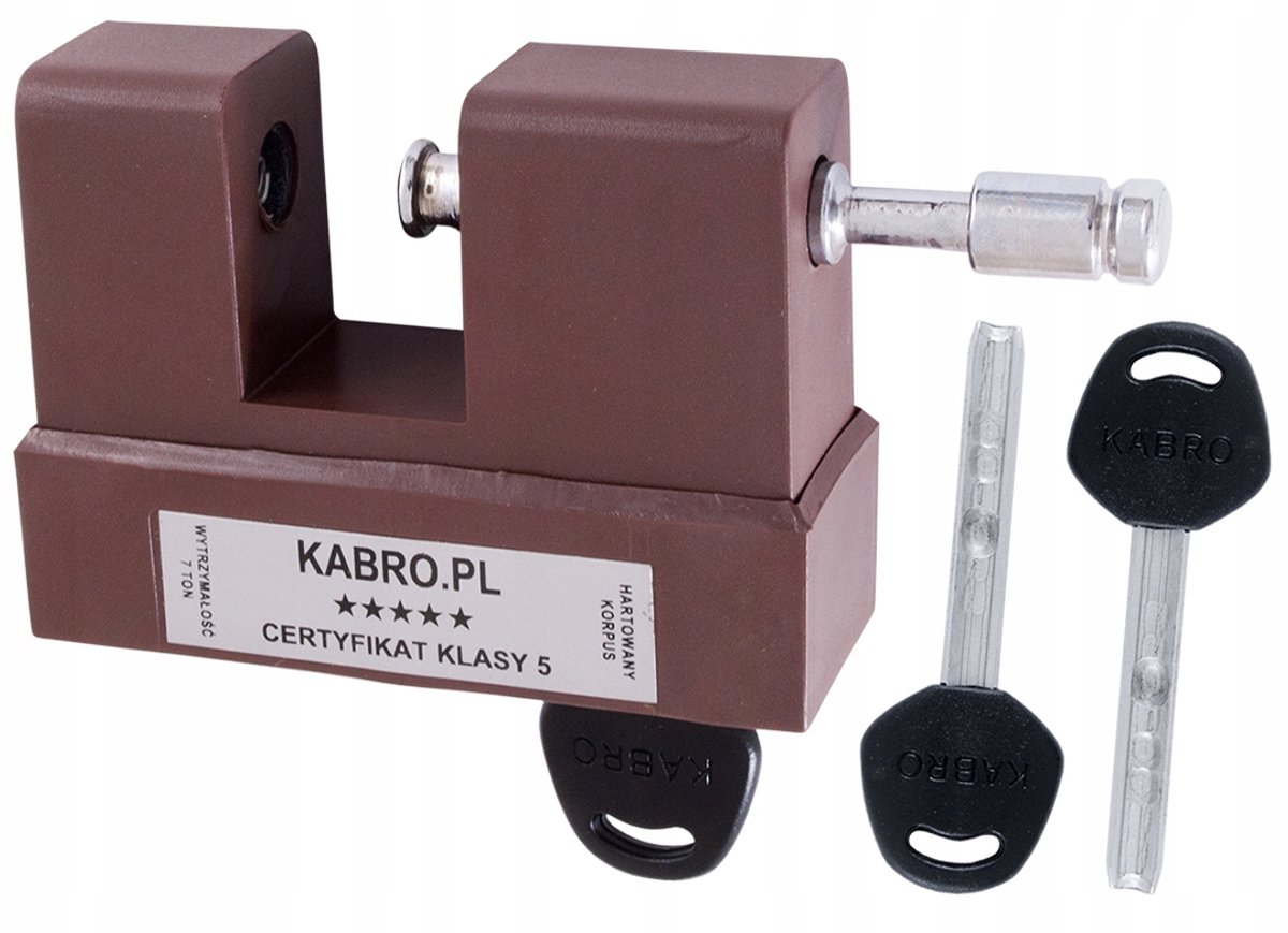KABRO C5 Antidiefstal Beveiligingskluis, Klasse 5, 3 Sleutels