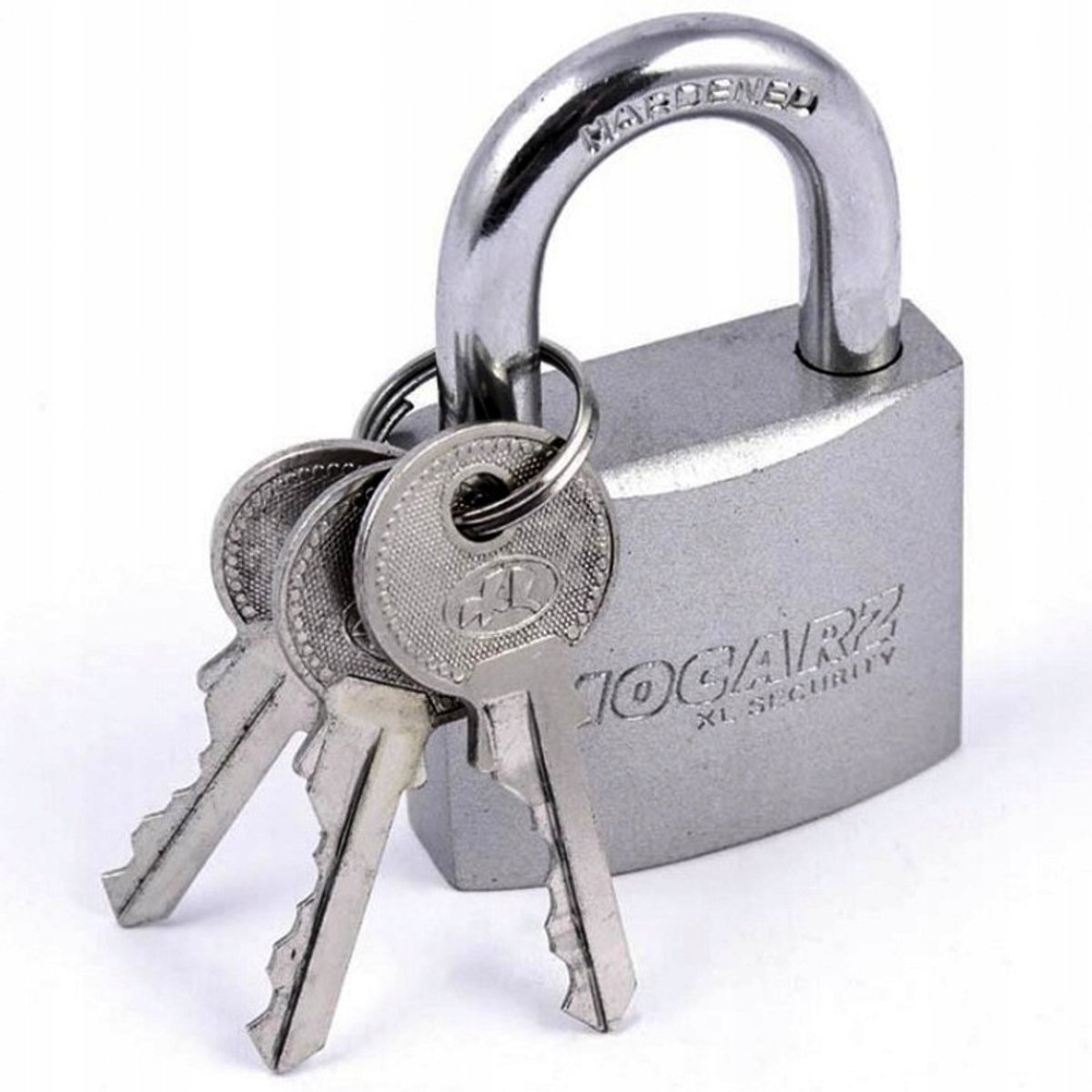 Merkloze Stalen Hangslot 60mm met Gehard Beugel