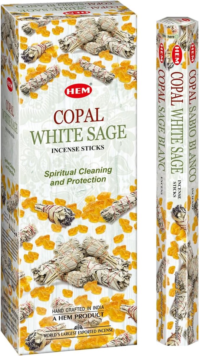Hem Copal White Sage Incense-6 boxes - ShopVlot