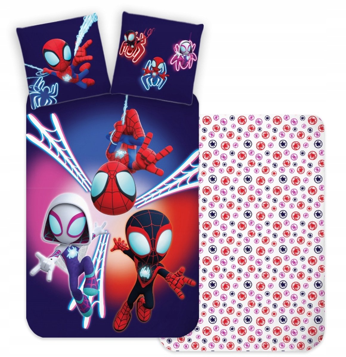 Kinderbeddengoed Spidey & Super Vrienden 135x200 cm Katoen