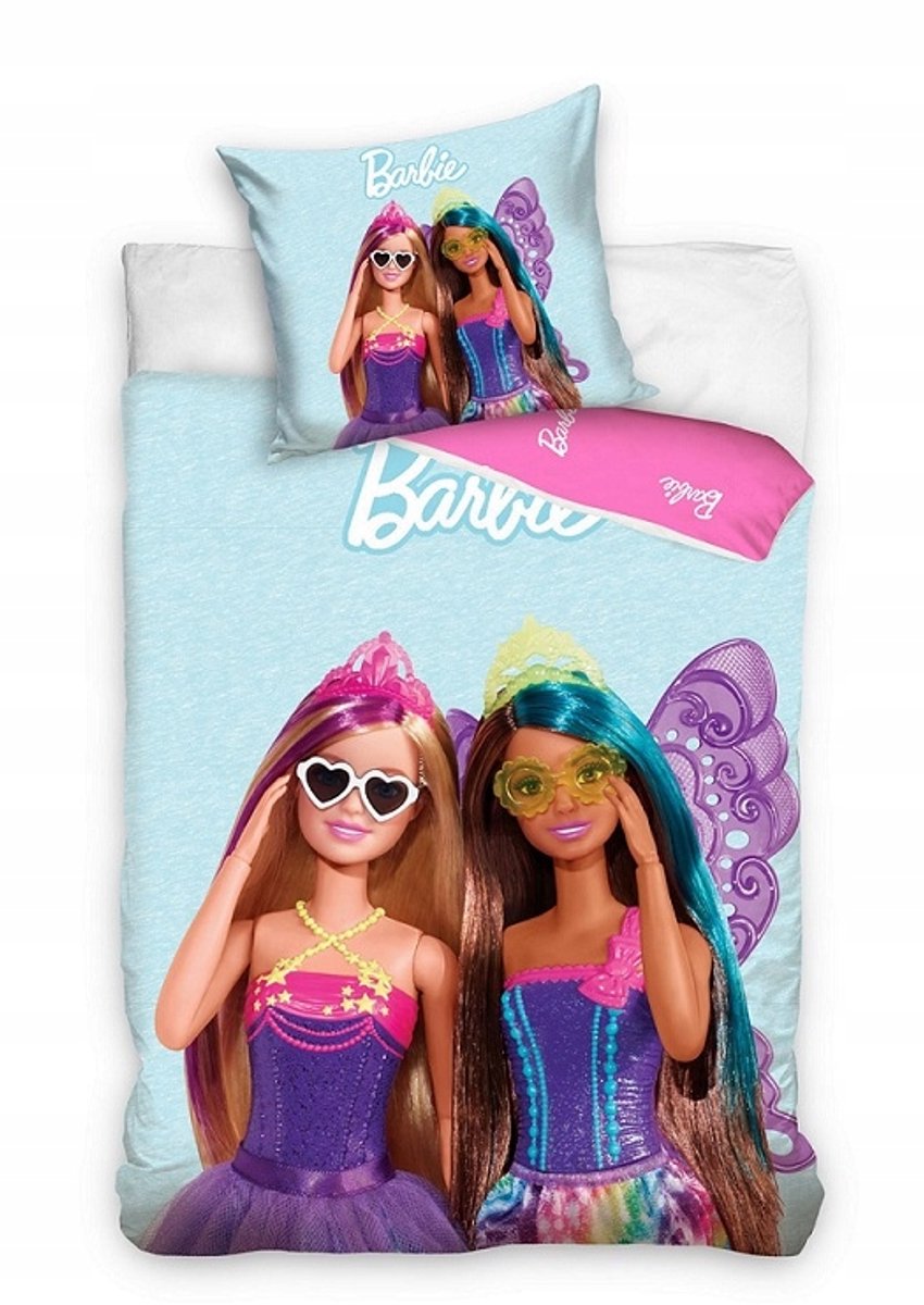 Kinderbeddengoed Katoen Barbie Stijl 140x200 cm