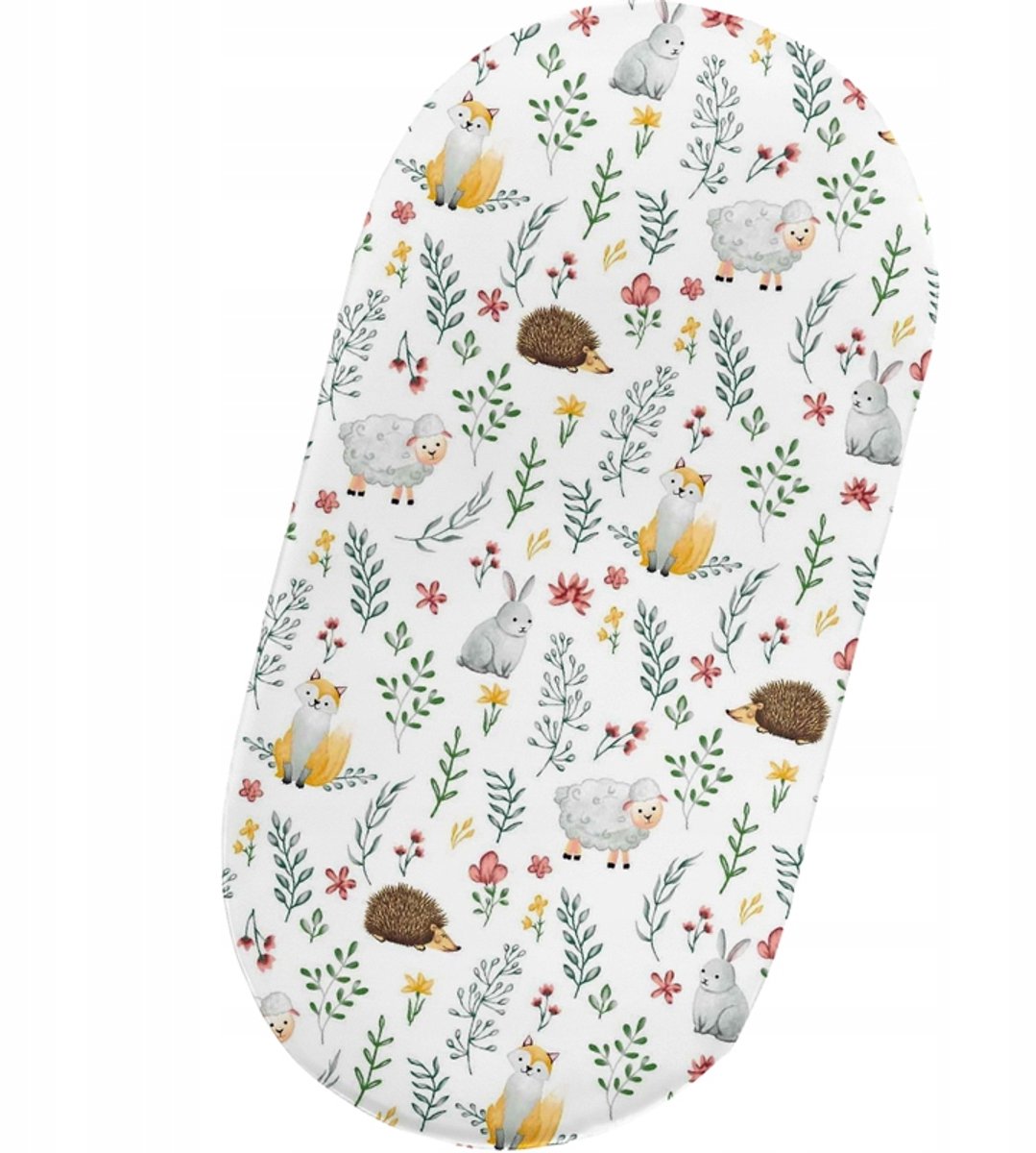 Hoeslaken wieg/kinderwagen 38x80 cm, 100% katoen, Nederlands product