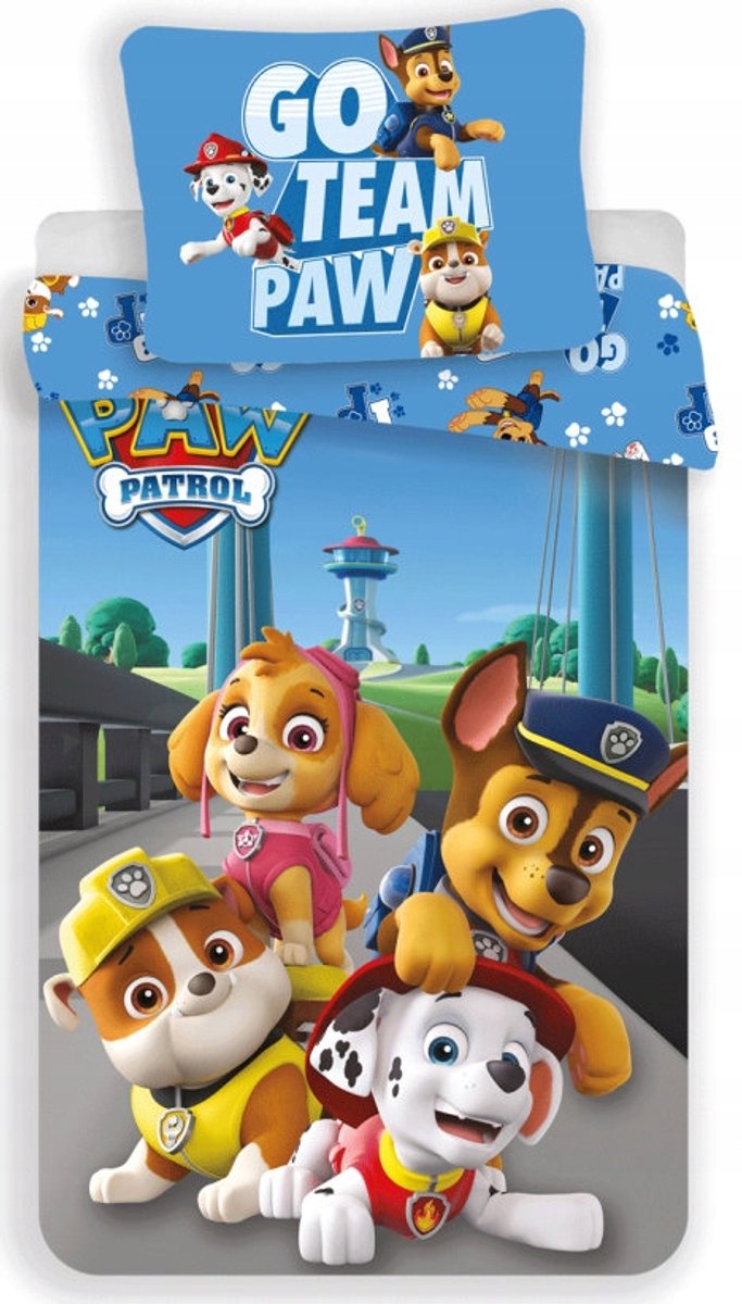 Paw Patrol Kinderbeddengoed 140x200 Katoen