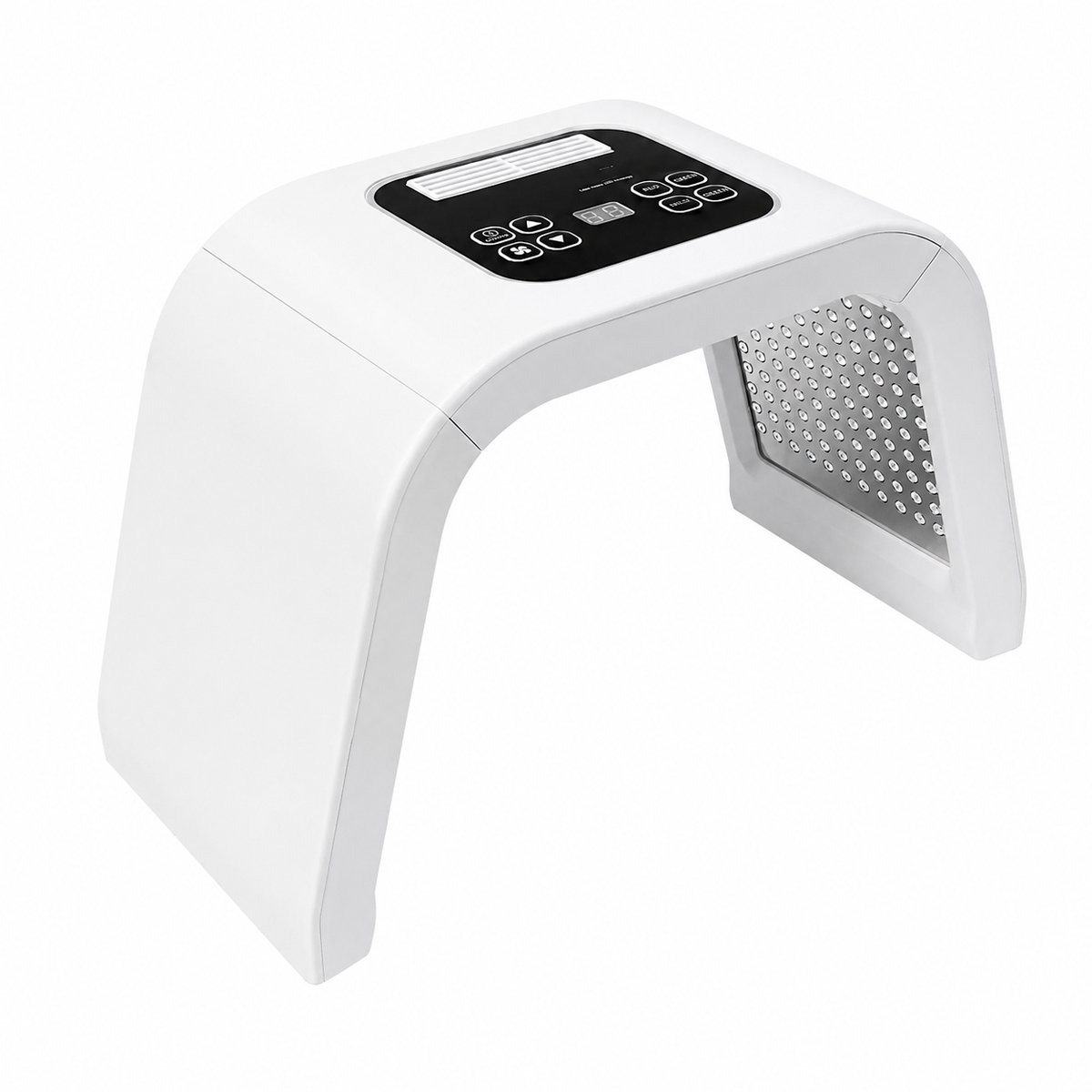 Nyoz LED Lichttherapie Gezichtsmasker - LED masker - Lichtmasker therapie - 7 kleuren - 287 LED's - Timer - Voor thuis en salon