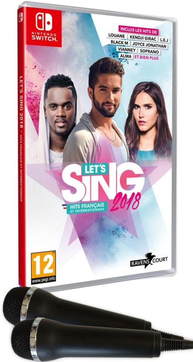 Let's Sing 2018 Hits Français Et Internationaux + 2 Micros - ShopVlot