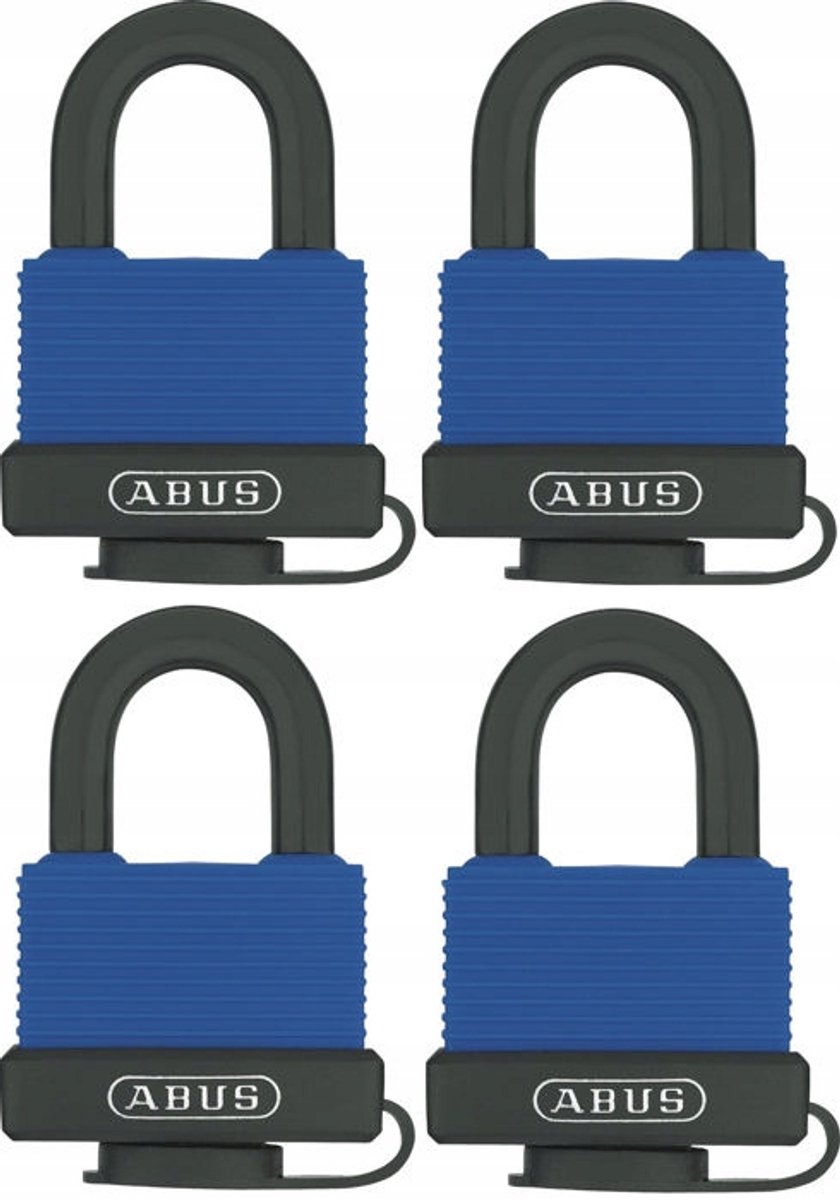 ABUS 4x Bevestigingssloten 70IB/50 - Eén Sleutel Systeem