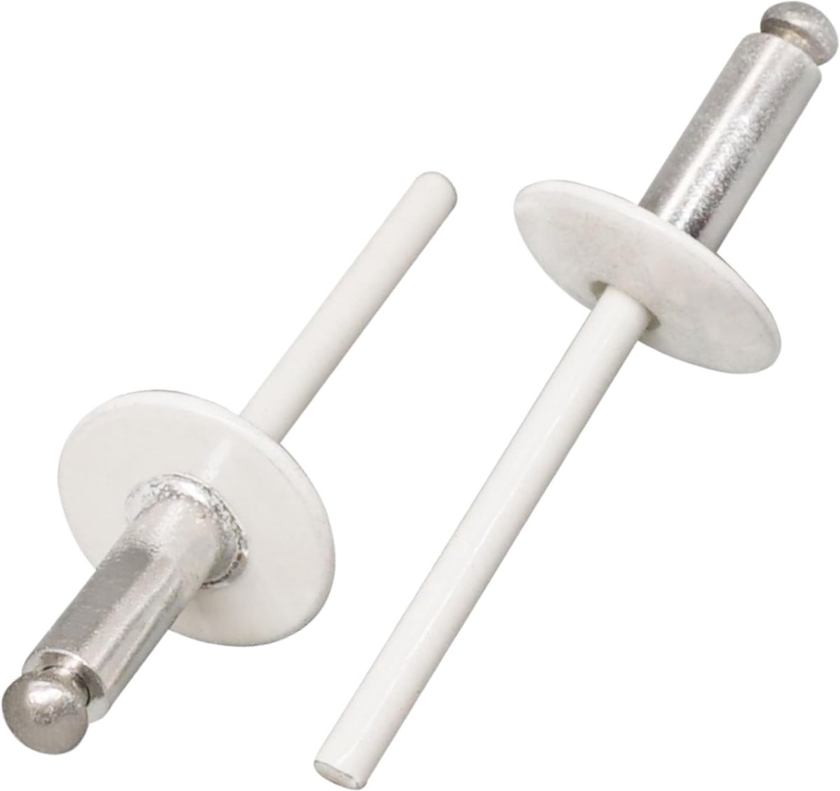 Blindrivetten 4.8 x 16 mm - Aluminium met RVS mandrel - Grote flens - Betrouwbare bevestiging van zachte materialen - ShopVlot