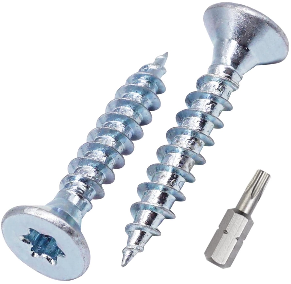 Houtschroeven 5 x 30 mm - Gegalvaniseerd - Torx Kop - Geschikt voor houtconstructies - ShopVlot