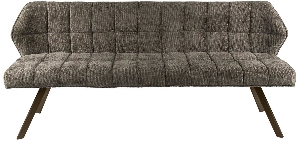 Giga Living Eetkamerbank Raster - Taupe/Bruin - 180x60x80cm