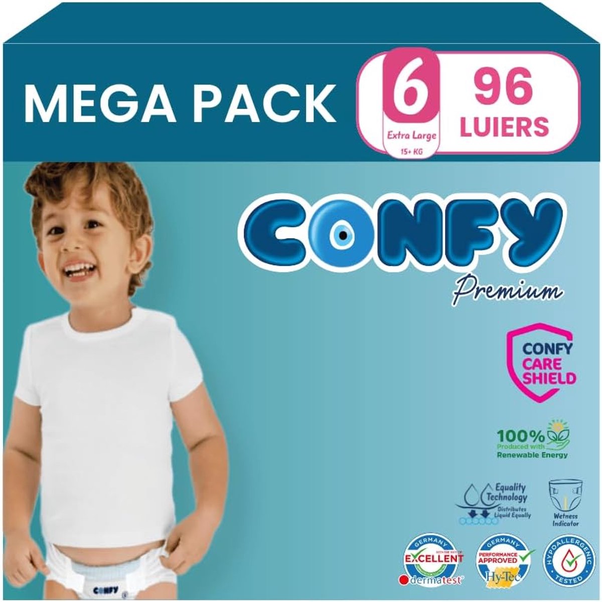 Babyluiers Maat 6 - Mega Pack - Superabsorberend - Tot 12 uur droog - ShopVlot