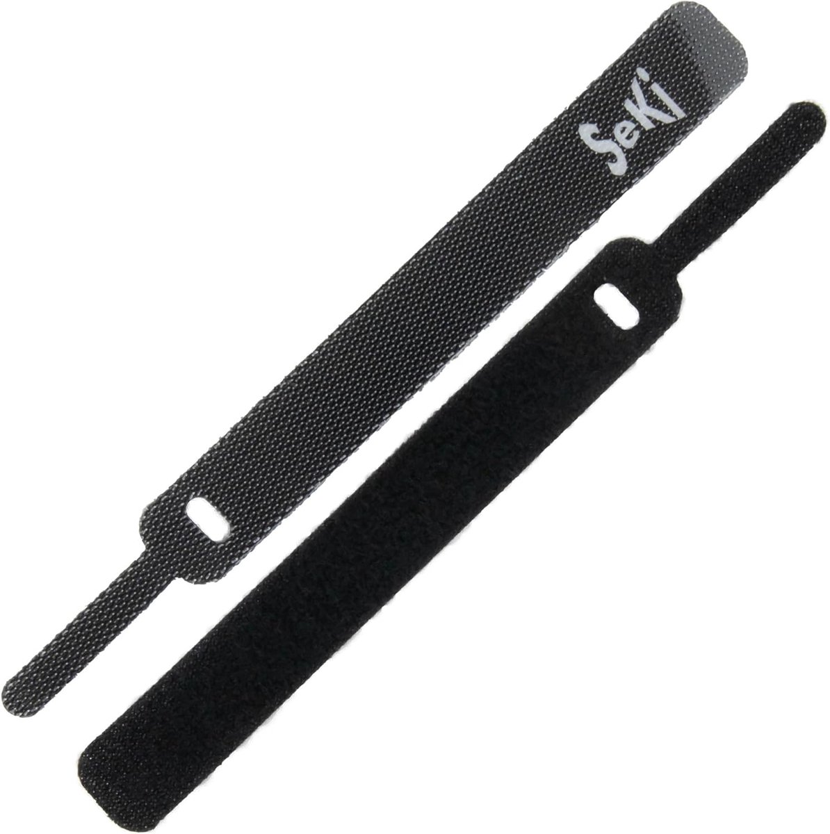 Velcro kabelbinders 11,5 cm - herbruikbaar nylon - met oogje - ideaal voor kabelmanagement - ShopVlot