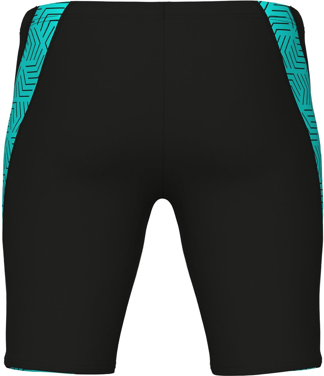 Arena Heren Zwemjammer Allover Water/Multi-Black