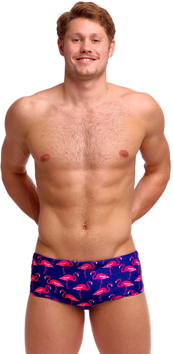 Funky Trunks Heren zwemboxer Sidewinder Flocked Up