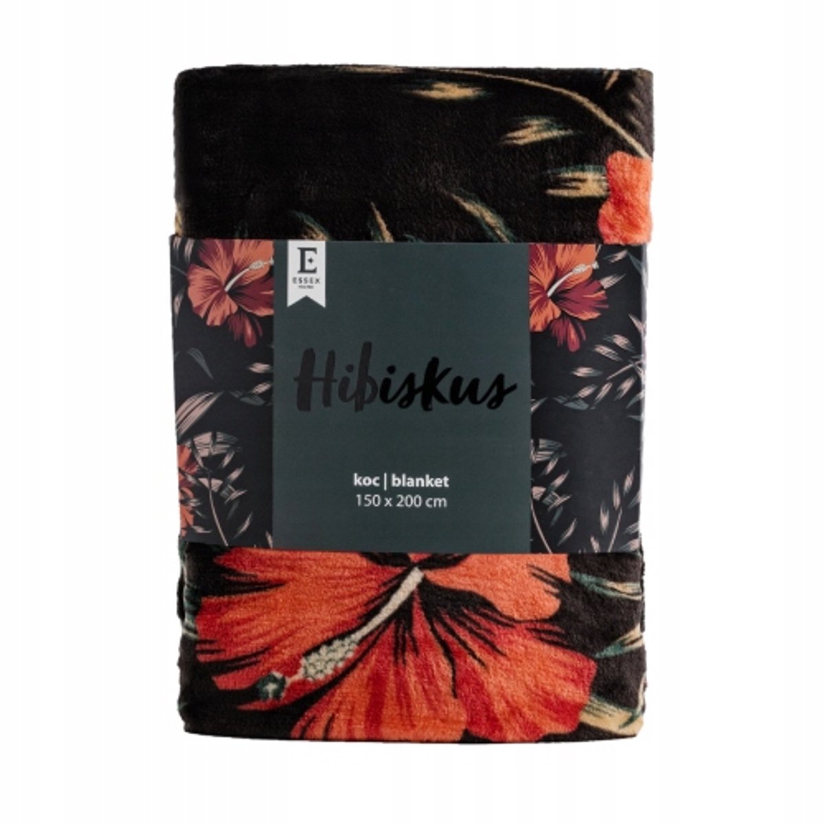 Hibiscus Plaid 150x200cm - Zacht & Stijlvol