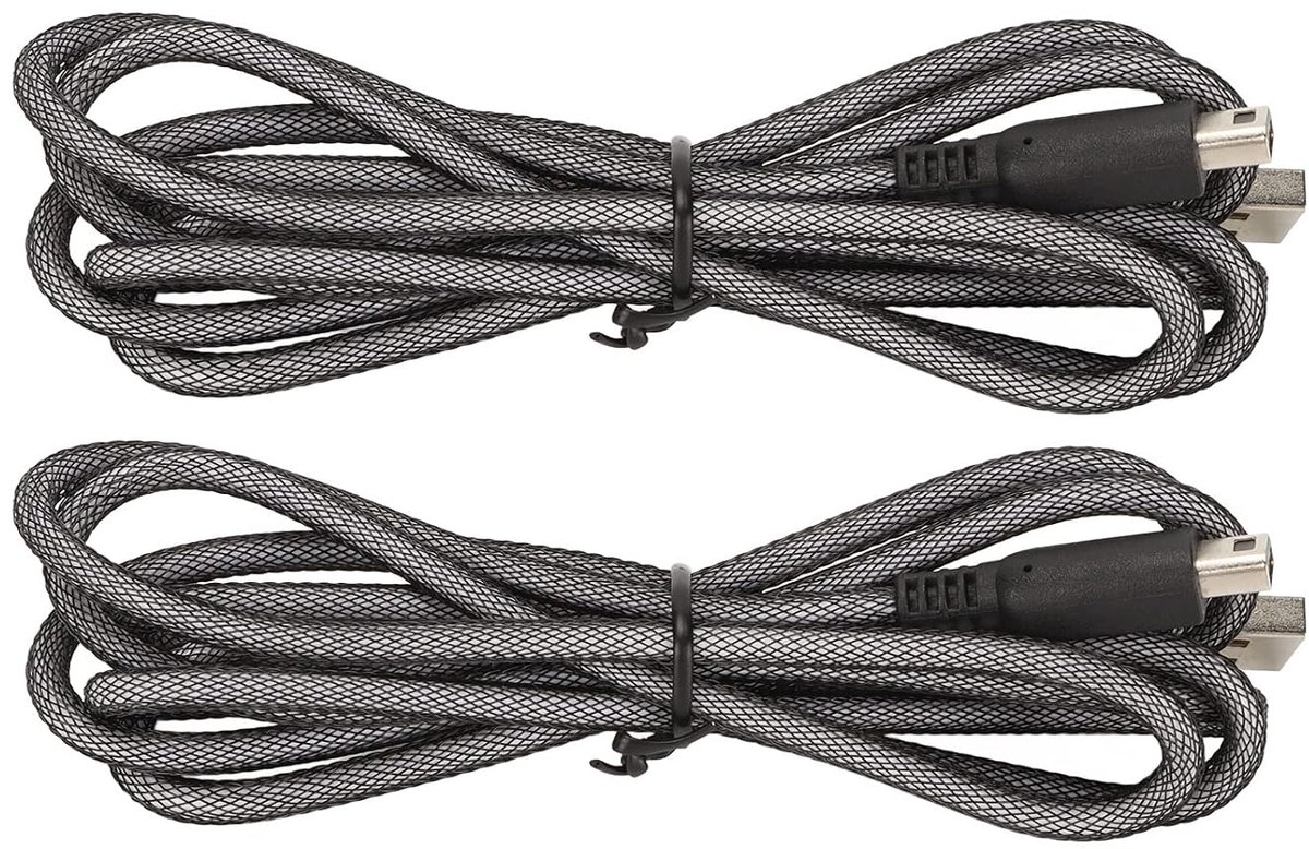 USB kabel 1,5M - 5 stuks - Geschikt voor 2DS, 3DS en NDSI - Duurzaam en robuust - ShopVlot