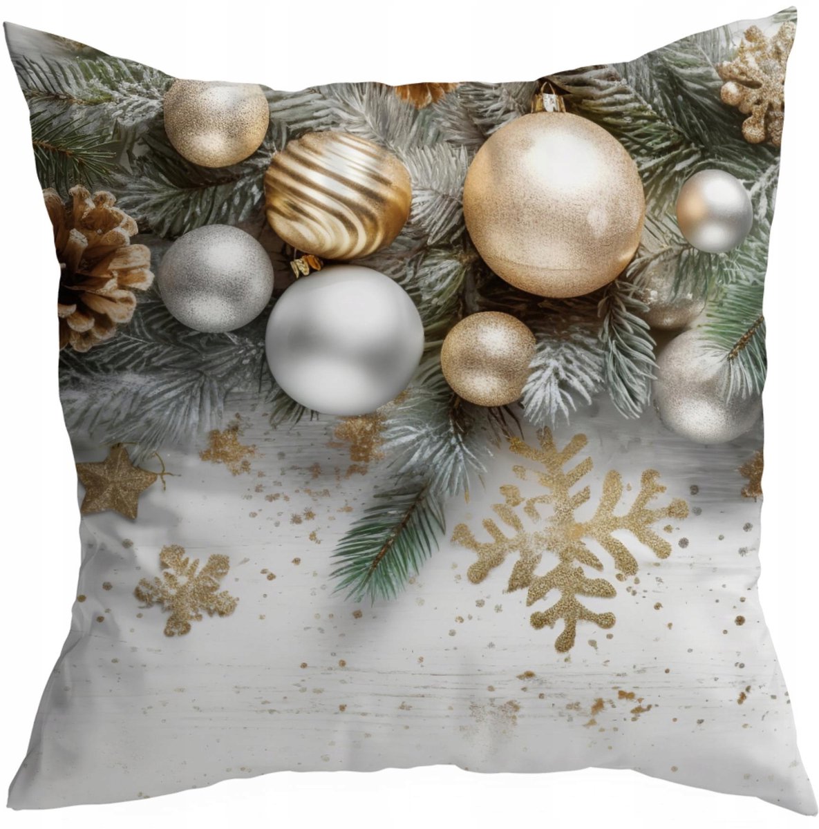 Decoratieve Kerst Kussenhoes 40x40cm - Kerstmis Design