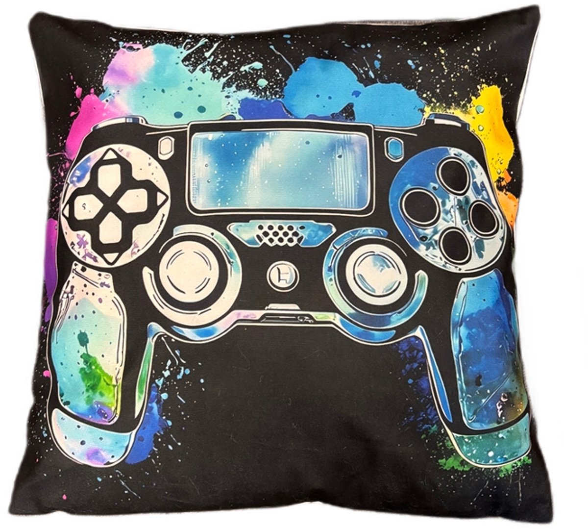 Decoratieve Kussenhoes Velours 43x43 cm - Gaming Console Pad Design