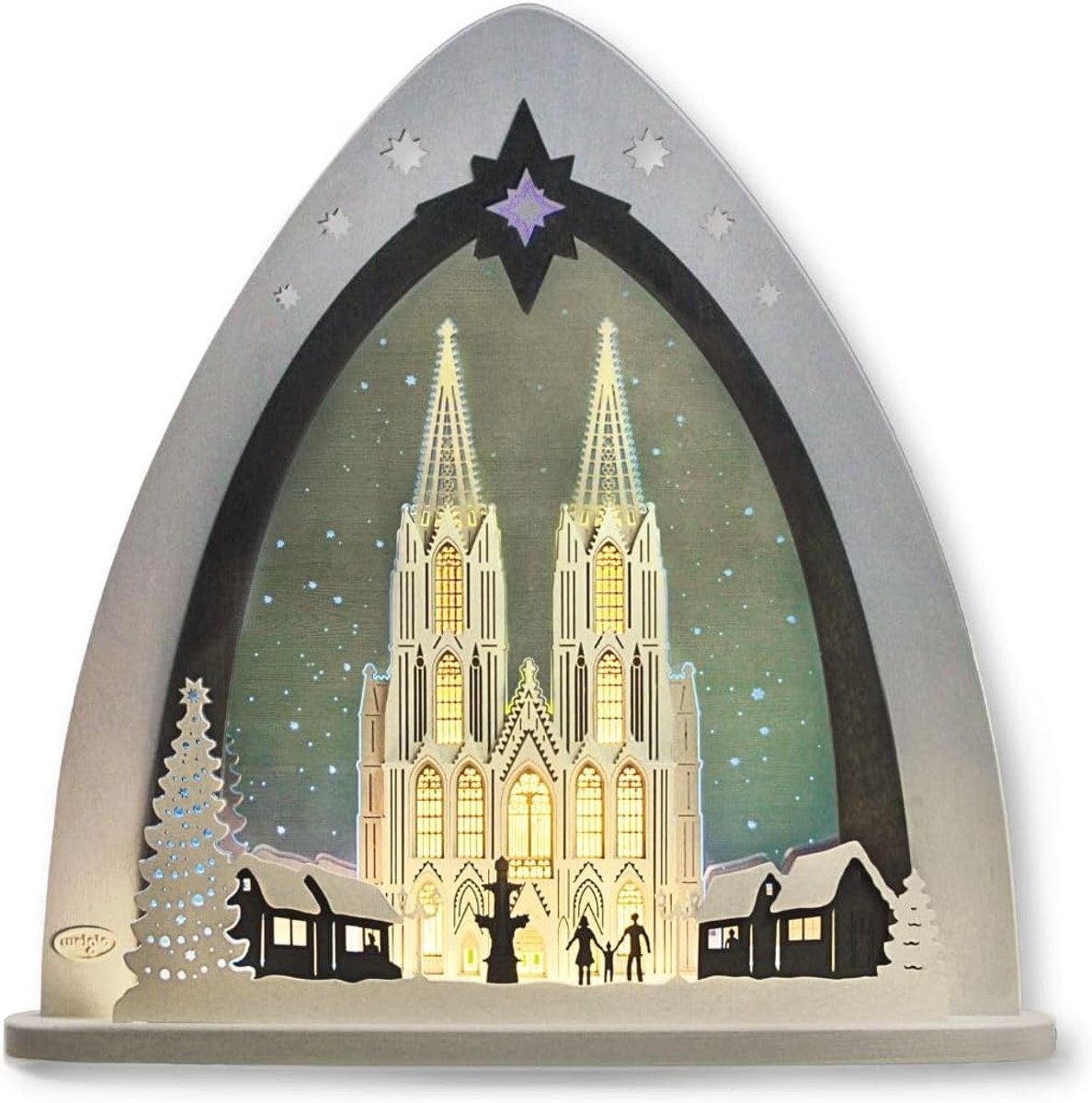LED lichtpunt - lichtboog Keulen Dom - inclusief lamp - sfeervolle verlichting - ShopVlot