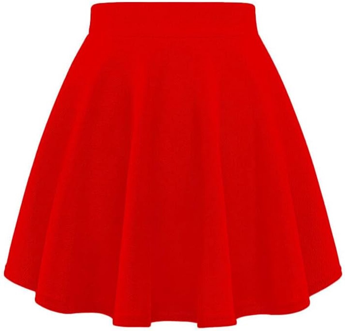 Gum & Berries Girls Skater Skirt High Waist Flared Mini Skirt Casual Dance Party Outfit - ShopVlot