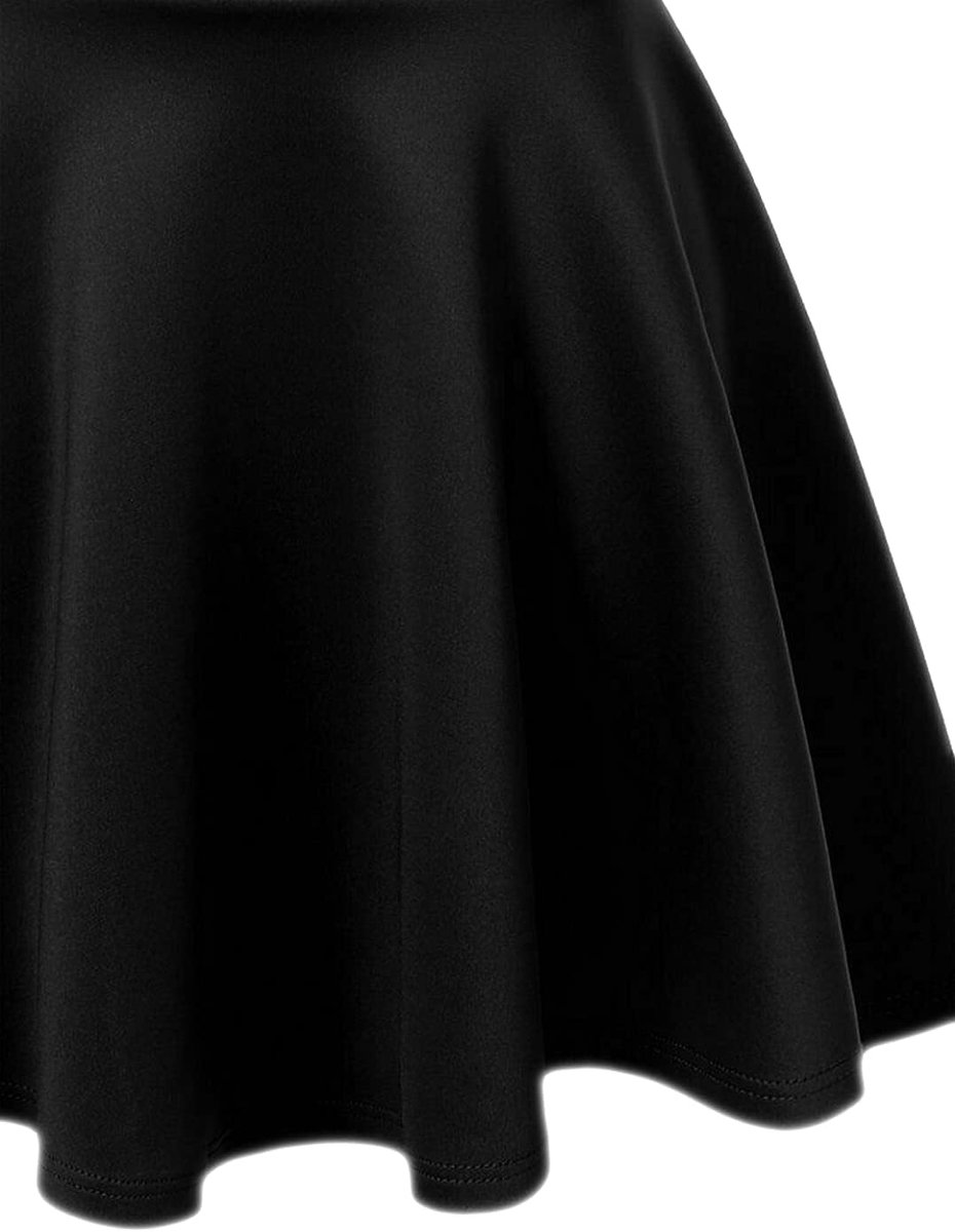 Gum & Berries Girls' Skater Skirt Flared High Waist Flippy Stretch Mini Tutu Luxury School Skirt 5-14 Years - ShopVlot