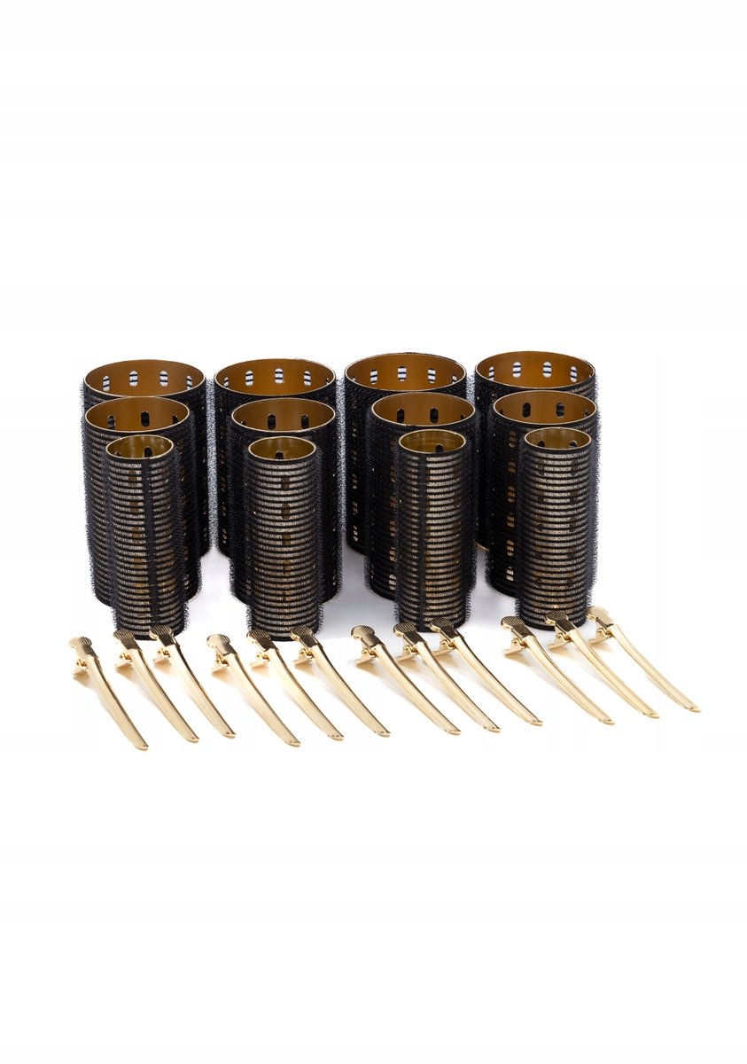 B'Empire Metalen Haarrollers met Aluminium Kern - 12 Stuks