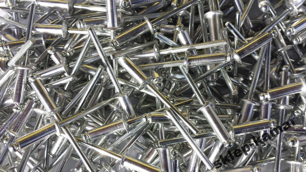 Aluminium Blindklinknagels 5x14mm - 0,25kg - 87 stuks