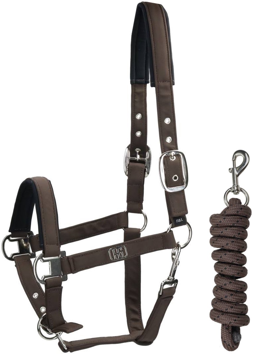Horsegear Halsterset Horsegear Hgelisa Bruin