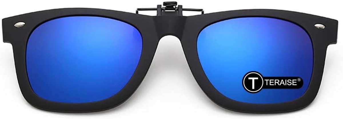 TERAISE Polarized clip-on night vision glasses with folding function - Suitable for driving Outdoor sports - ShopVlot