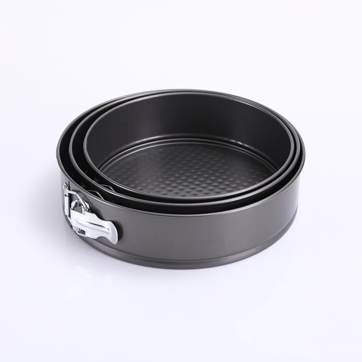 Taartvorm set 18/22/26 cm - stapelbaar - diverse maten - ideaal voor het bakken van taarten - ShopVlot