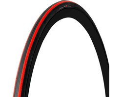 GORIX Road Bike Slick Tire 700×23C or 700×25C Cycling Bicycle (Passion) (700×23c, Black × Red (1 Band)) - ShopVlot