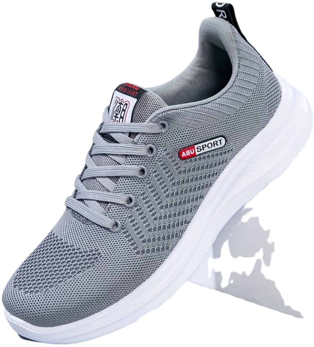 Currero Schoenen Heren Sneakers Comfortabel Wandelschoenen Casual Volwassenen 47 Grijs