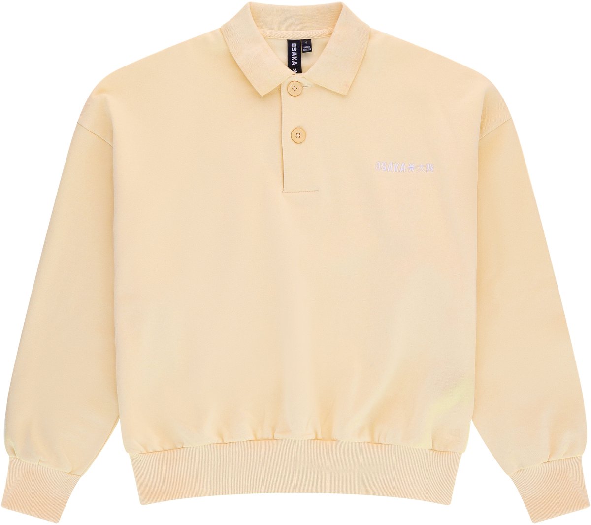Osaka Men Polo Sweater Washi
